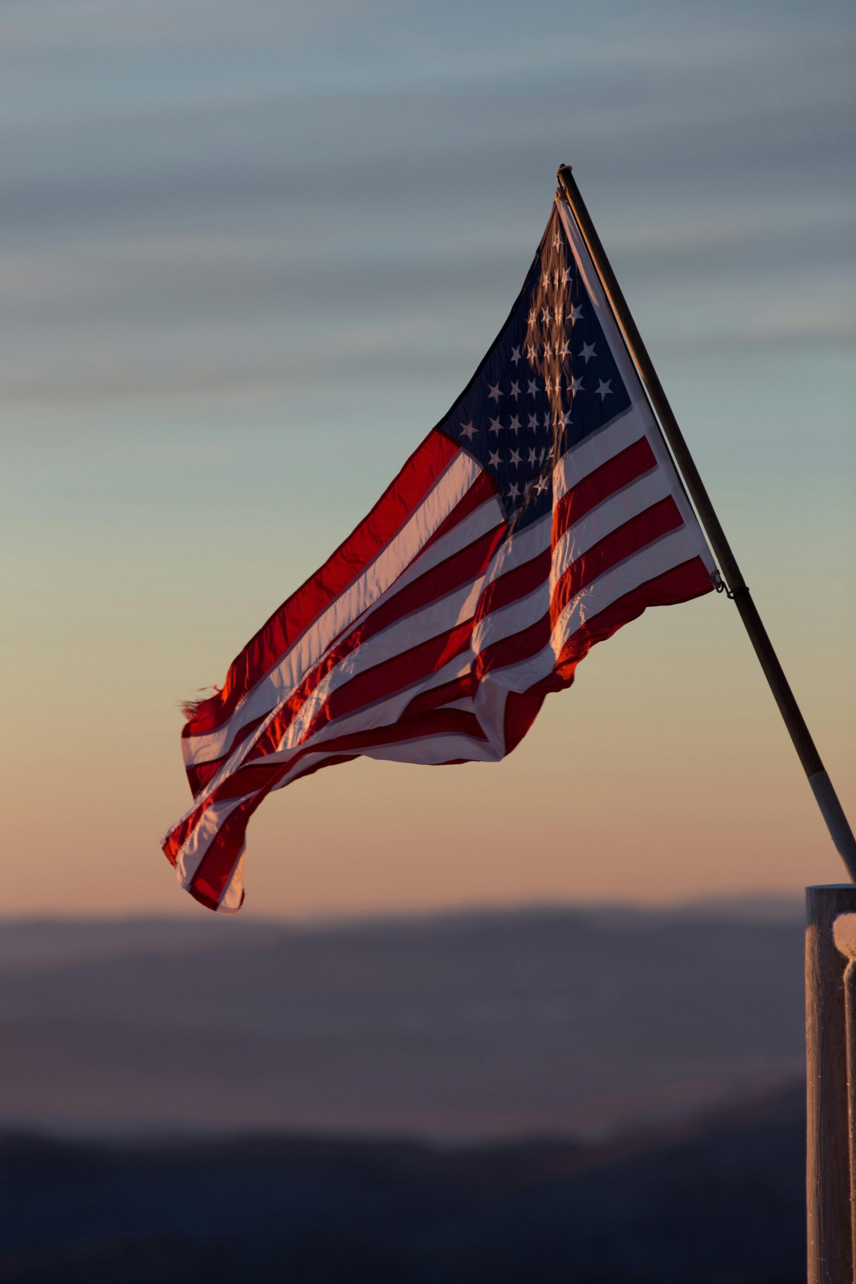 Photo of a U.S Flag